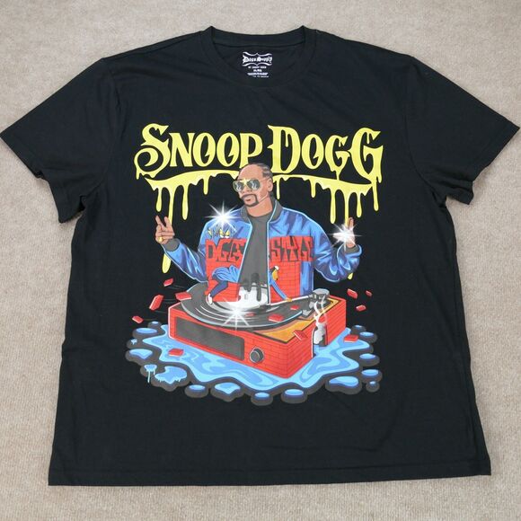 Snoop Dogg T-Shirt Drip Doggy Style Dogg Supply Men's XL Black - Picture 1 of 8
